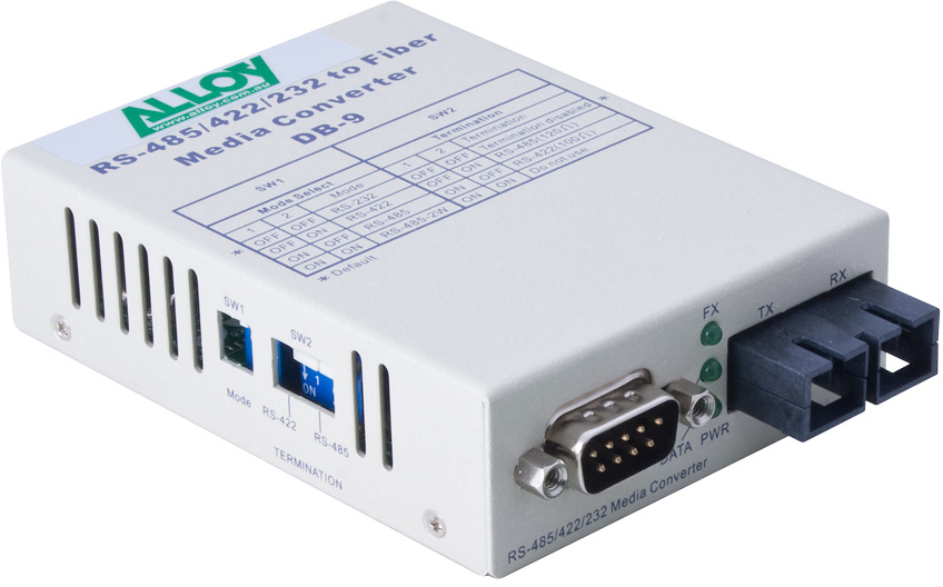 Alloy SCR460SC-3 Serial to Fibre Standalone/Rack Converter