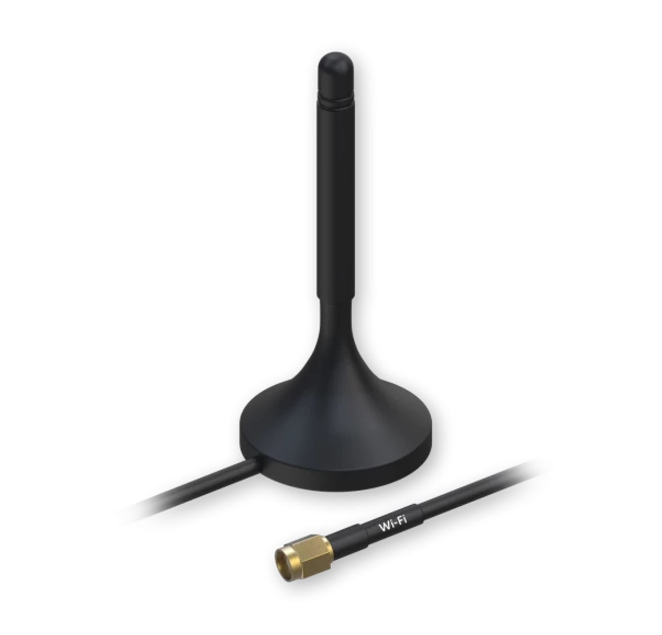 Teltonika WiFi Magnetic SMA Antenna - 2.4GHz 1.5m Cable Length - Image 2
