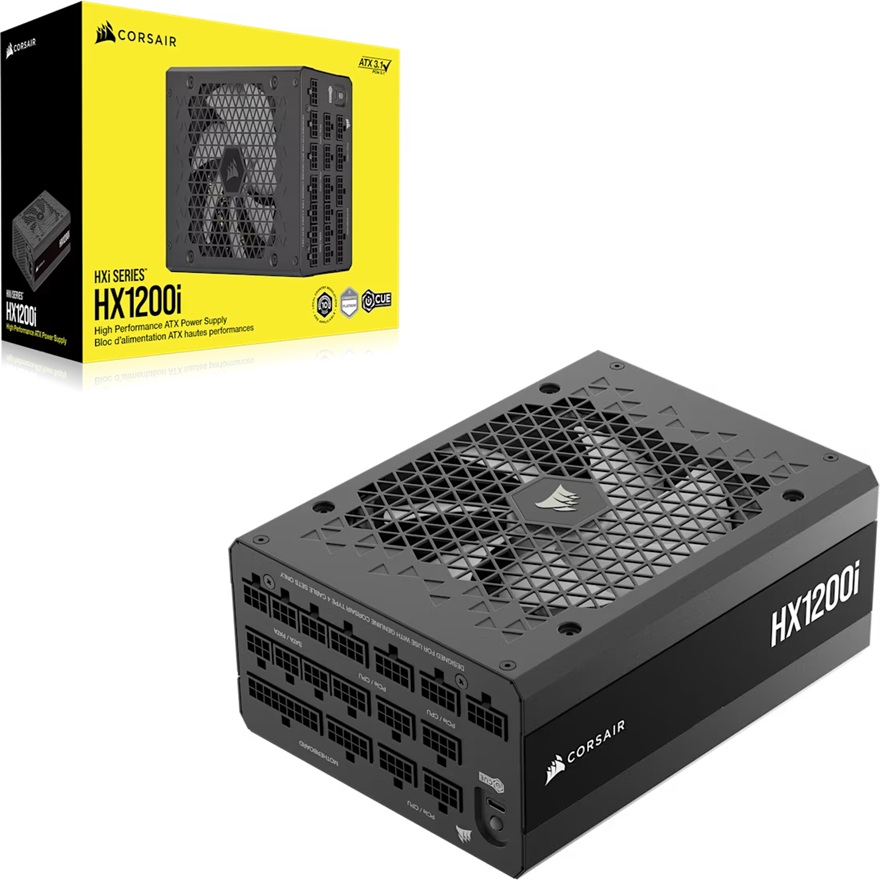 Corsair HX1200i Fully Modular Ultra-Low Noise Platinum ATX 1200 Watt PC Power Supply (AU)