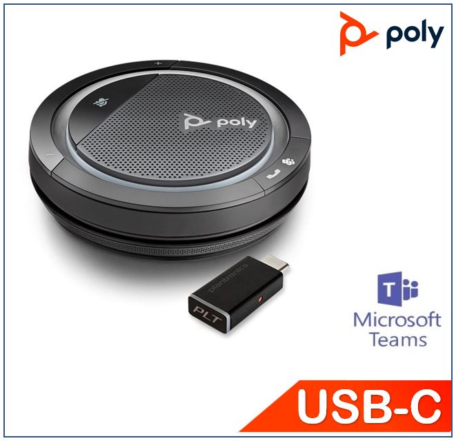 Plantronics/Poly Calisto 5300-M with USB-C BT600 dongle