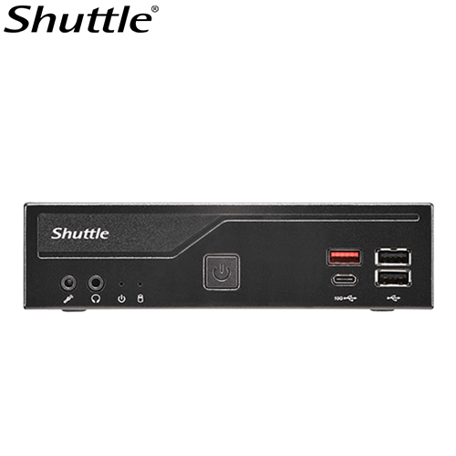 The Shuttle DH810 is a 1.3L robust PC that harnesses the power of Intel® Core™ Ultra LGA1851 processors. With support of up to 96GB of DDR5-5600MHz RAM in dual-channel mode and integrated Intel® Graphics