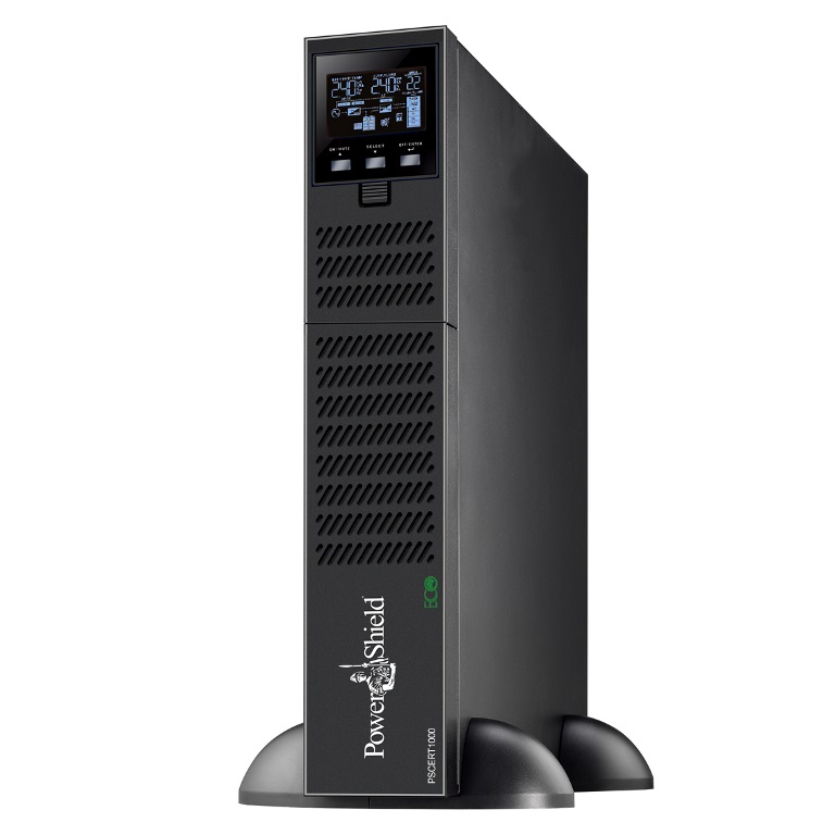 As a true online double conversion UPS the Centurion RT is our highest single phase power density UPS. Boasting an output power factor of 0.9