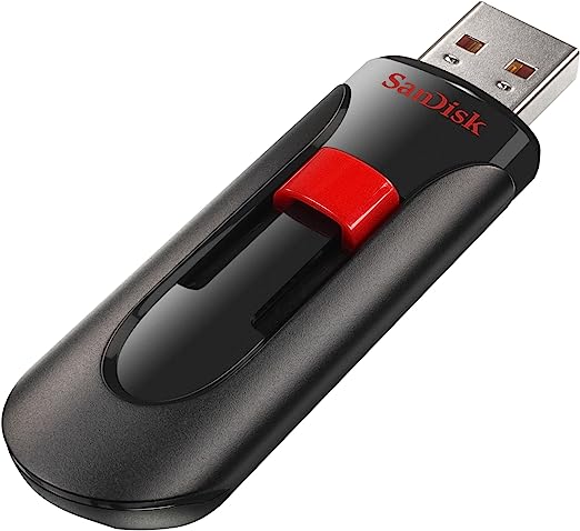 SANDISK CRUZER GLIDE USB 2.0 FLASH DRIVE 64GB