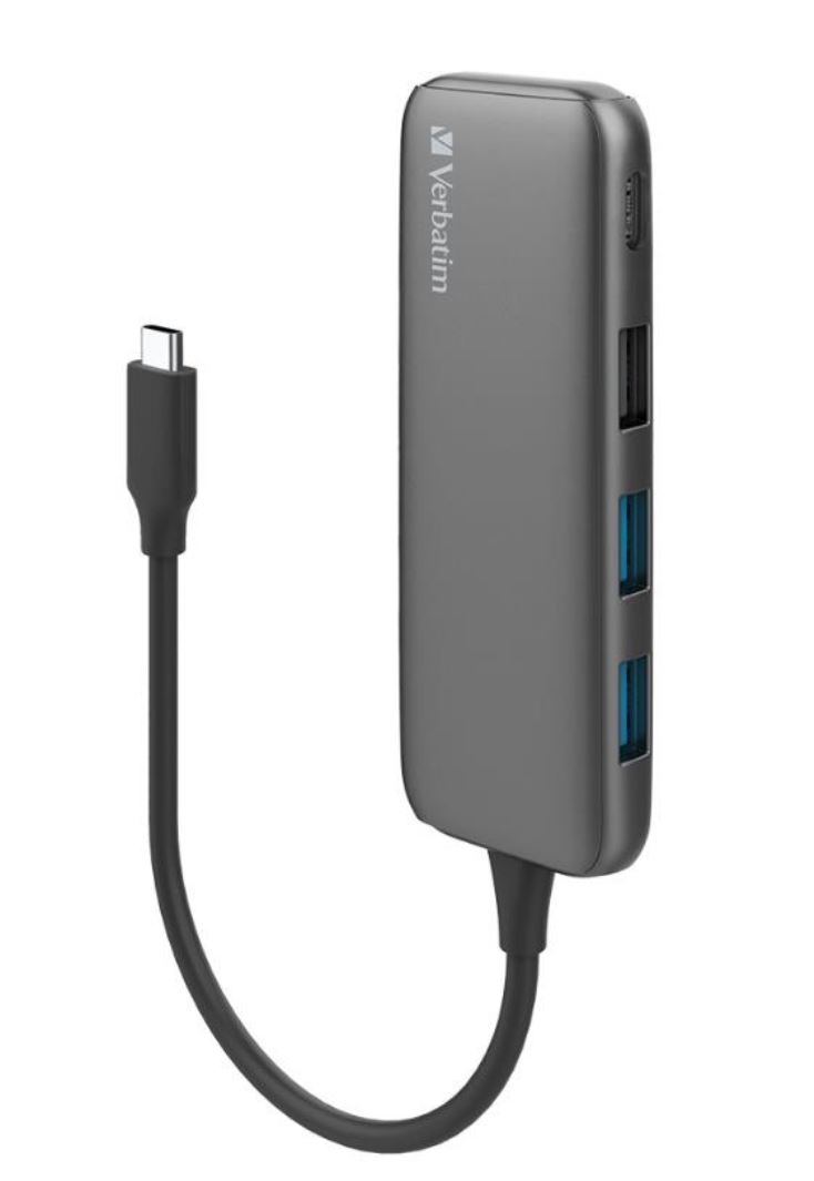 Verbatim USB-C Hub with 2x USB 3.0