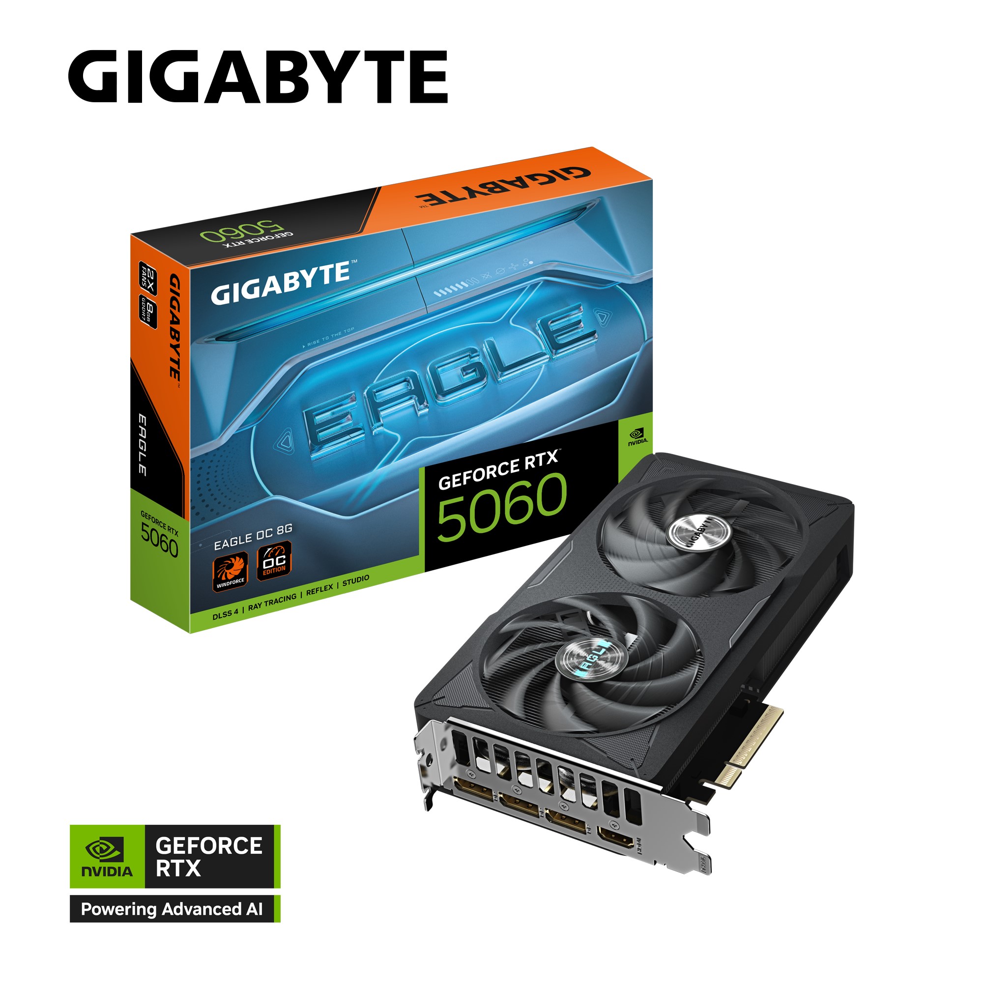 Gigabyte GeForce RTX™ 5060 EAGLE OC 8G