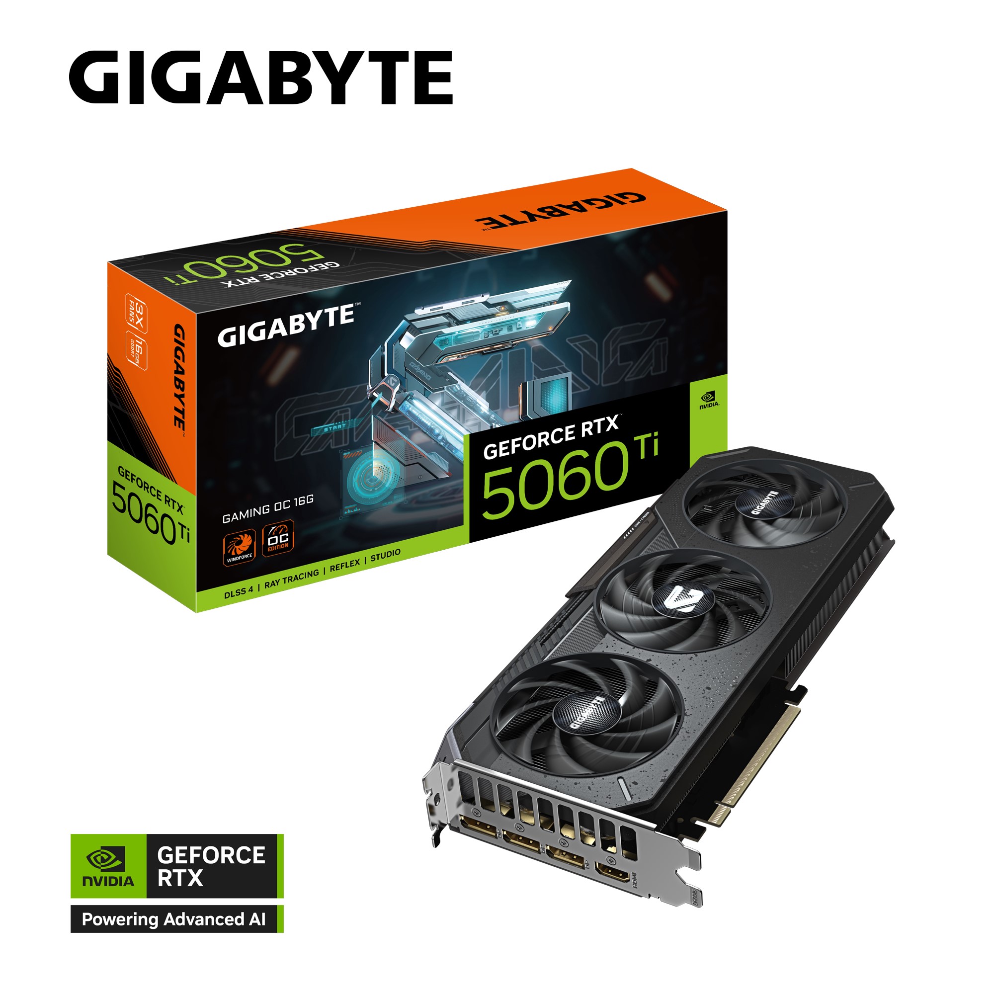 Gigabyte GeForce RTX™ 5060 Ti GAMING OC 16G