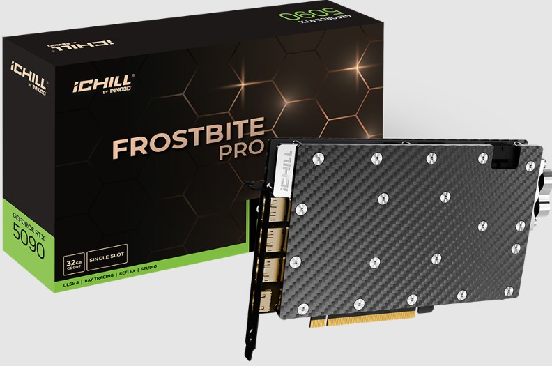 INNO3D® GEFORCE® RTX™ 5090 iCHILL FROSTBITE