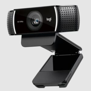 Logitech C922 Pro Stream Full HD Webcam 30fps at 1080p Autofocus Light Correction 2 Stereo Microphones 78° FoV 3 Month XSplit Premium License (HK part number)