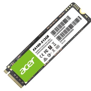 ACER SSD FA100 M.2 NVMe PCIe Gen 3*4 512GB Read speed 3300 MB/s Write Speed 2200MB/s – BIWIN BIW-FA100-512GB M.2 NVMe PCIe SSD Product Image