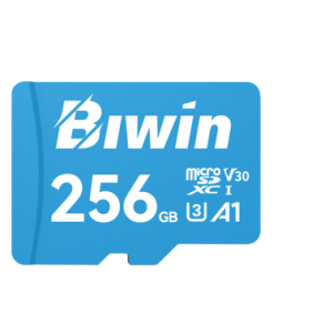 BIWIN MS100 128G  microSD3.0 Read & Write Speed up to 100MB/s & 50MB/s  case pack25/100 C10/U3/V30/A1 (64 GB-256 GB) – BIWIN BIW-MS100-128G SD/ Mini SD/ Micro SD Product Image