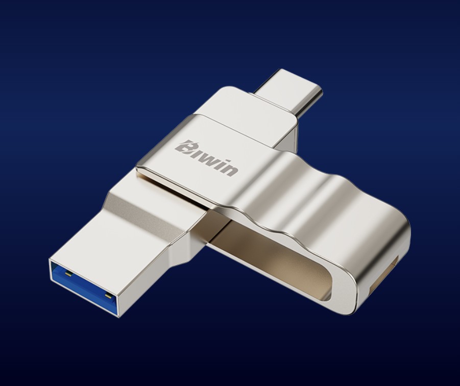 Biwin UD150 512GB USB Flash Drive USB 3.2 Gen 1 Type-A/Type-C – BIWIN BIW-UD150-512GB USB Flash Drives Product Image