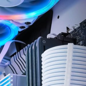 Antec Fusion 5x 120mm ARGB PWM HB white Fans + ARGB Controller