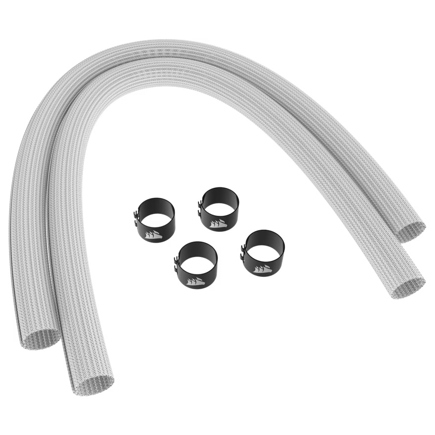 Corsair Sleeving Kit for AIO CPU Coolers - 400mm - White