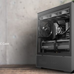 OKINOS Air Cross ATX USB3.0 x 2 Type-C 3 2 Gen 2 (10Gbps) x 1 4mm Tempered Glass Side Panel Mid Tower Case – OKINOS CAO-AIRCROSS ATX and Micro ATX Case No PSU Product Image