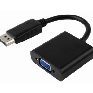 8ware DisplayPort DP to VGA Adapter Converter Cable 20cm - Male to Female for Desktop Computer Laptop PC Monitor Projector HDTV Chromebook Xbox – 8ware CB8W-GC-DPVGA-2 HDMI & Video Cables Product Image