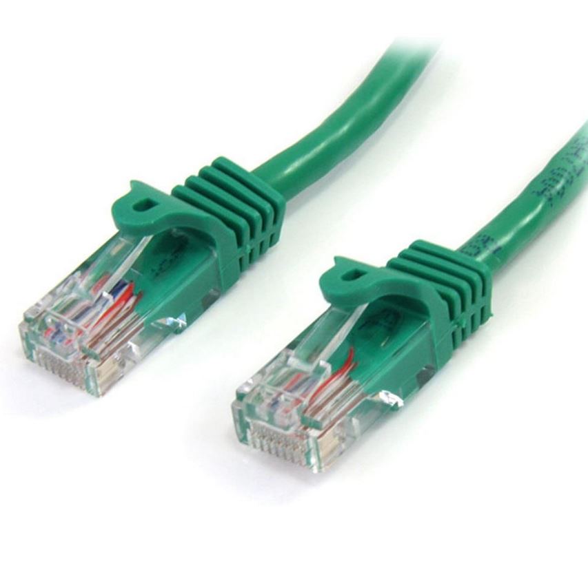 8ware CAT5e Cable 2m - Green Color Premium RJ45 Ethernet Network LAN UTP Patch Cord 26AWG CU Jacket – 8ware CB8W-KO820U-2GEN Network Cables Product Image