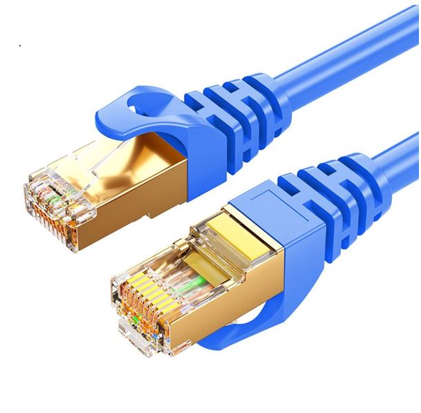 8Ware CAT7 Cable 5m - Blue Color RJ45 Ethernet Network LAN UTP Patch Cord Snagless – 8ware CB8W-PL7-5BLU Network Cables Product Image