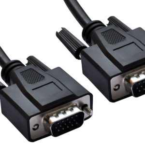 8Ware 10m VGA to VGA Extension Monitor Cable Male to Male DB15 15pin with Filter for PC Monitor TV Projector Laptop Computer UL Approved – 8ware CB8W-RC-3050F-10 Monitor Cables Product Image