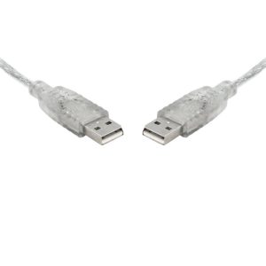 8Ware 5m USB 2.0 Cable - Type A to Type A Male to Male High Speed Data Transfer for Printer Scanner Cameras Webcam Keyboard Mouse Joystick – 8ware CB8W-UC-2005AA USB