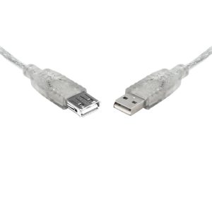 8Ware 5m USB 2.0 Extension Cable - Type A to Type A Male to Female High Speed Data Transfer for Printer Scanner Cameras Webcam Keyboard Mouse Joystick – 8ware CB8W-UC-2005AAE USB