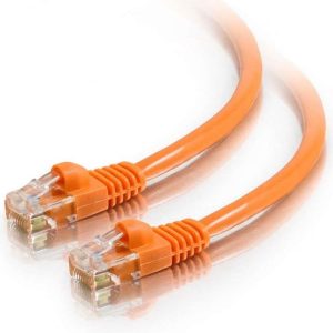 Astrotek CAT6 Cable 20m - Orange Color Premium RJ45 Ethernet Network LAN UTP Patch Cord 26AWG-Coper CU Jacket – Astrotek CBAT-RJ45OR6-20M Network Cables Product Image