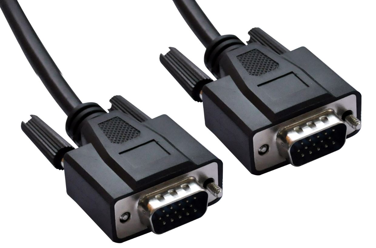 Astrotek VGA Monitor Cable 2m 15pin Male to Male with Filter for Projector Laptop Computer Monitor UL Approved – Astrotek CBAT-VGA-MM-1.8M HDMI & Video Cables Product Image