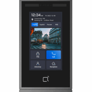 AkuvoxFACIAL RECOGNITION DOOR PHONE EXPANDABLE WITH FINGERPRINT MODULEIP Audio & Video