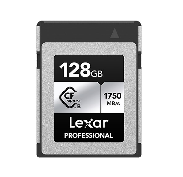 Lexar Professional CFexpress™ Type B card Silver Series 128GB—Up to 1750MB/s read