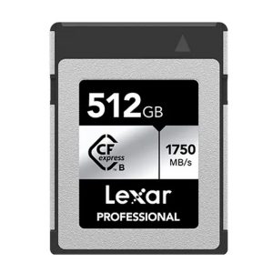 Lexar Professional CFexpress™ Type B card Silver Series 512GB—Up to 1750MB/S read