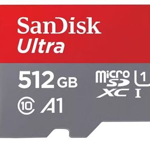 SanDisk 512GB Ultra MicroSDXC UHS-I Memory Card - 150MB/s -Capacity: 512GB - Compatibility: Compatible with microSDHC and microSDXC (SDSQUAC-512G-GN6) – Sandisk FMS-MSDUL-512G3 SD/ Mini SD/ Micro SD Product Image