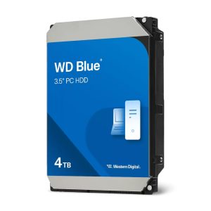 Western Digital Blue - 4TB 5400RPM SATA III 6Gb/s 256MB Cache 3.5' Desktop Hard Drive - WD40EZAX – Western Digital HAWD-BL35-4TB3 3.5' SATA HDD (Desktops) Product Image