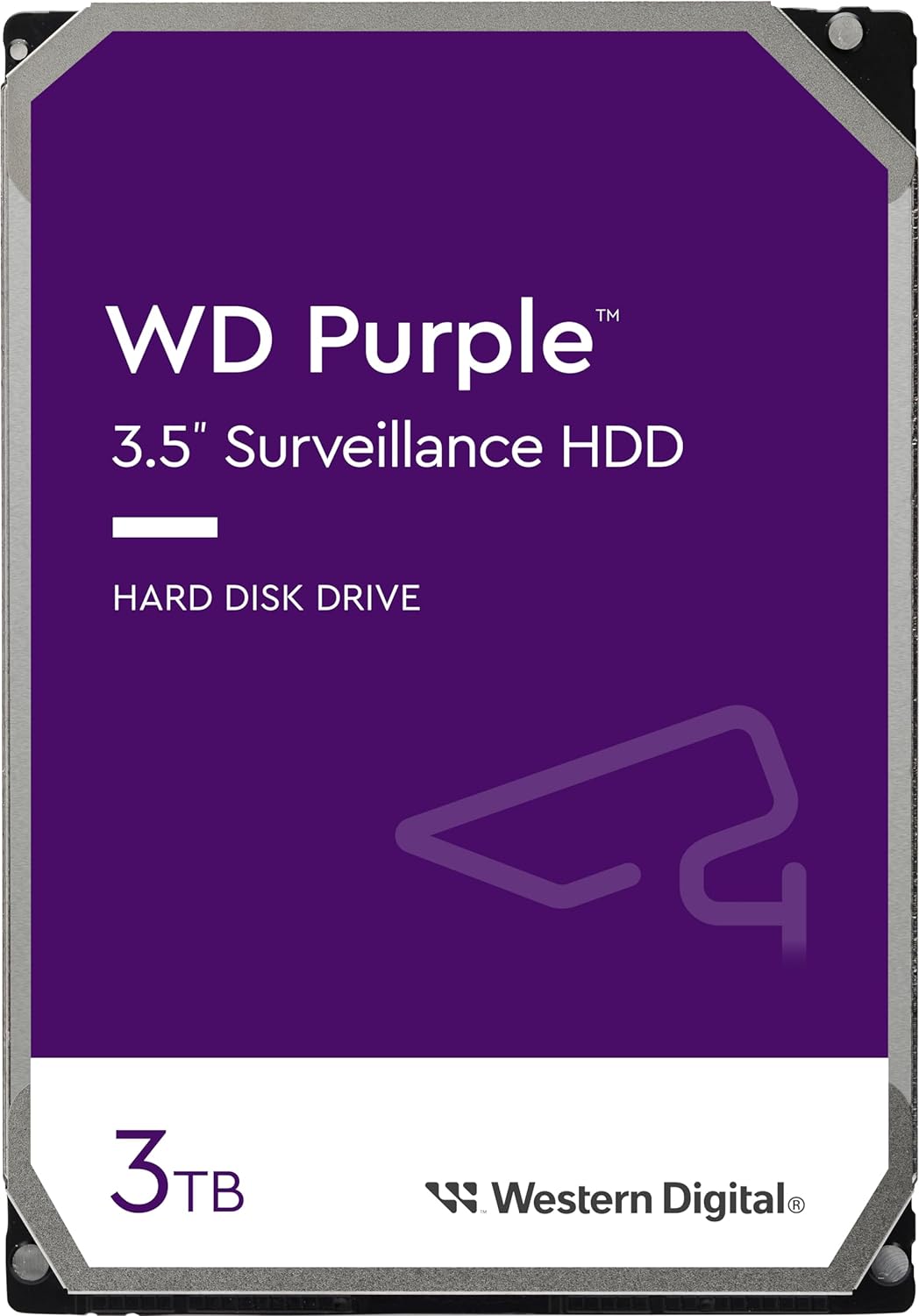 Western DigitalWestern Digital WD Purple 3TB 3.5" SATA Surveillance HDD 256MB Cache 3-Year Limited Warranty3.5" SATA HDD (Desktops)