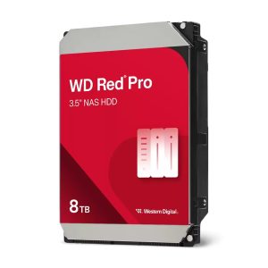 Western Digital WD Red Pro 8TB 3.5' NAS HDD SATA3 7200RPM 256MB Cache 24x7 300TBW 5yrs wty – Western Digital HAWD-WD8005FFBX 3.5' SATA HDD (Desktops) Product Image
