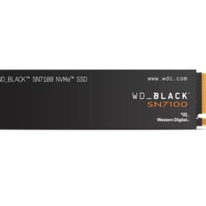 SandiskWestern Digital WD BLACK SN7100 NVMe  - 1TB SSD - 7250MB/s 6900MB/s R/W  1000K/1400K IOPS  M.2 2280 PCIe4.0 5yrs ~WDS100T4X0E-00CJA0M.2 NVMe PCIe SSD