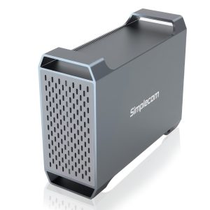 Simplecom SE482 SuperSpeed USB Dual Bay 3.5' SATA Hard Drive RAID Enclosure USB-C RAID 0/1