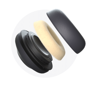 Yealink YHA LEC UH37 1 Replacement Ear Cushion for the UH37 Headset - 1 pair – Yealink IPY-YHA-LEC-UH37-1 Replacement Parts Product Image