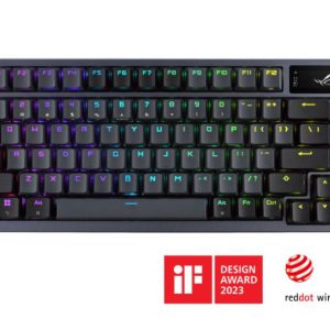 ASUS ROG AZOTH/NXSW/US/PBT (Snow Switch) Gaming Keyboard