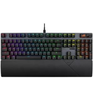 ASUS ROG Strix Scope II X Snow Gaming Keyboard Hot-swappable ROG NX Mechanical Switches V2