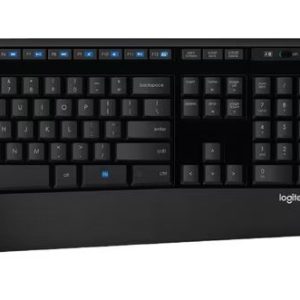 Logitech MK345 Wireless Keyboard & Mouse Combo Full Size 12 Media Key Long Battery Life Comfortable (NEW!!) – Logitech KBLT-MK345N Wireless Product Image