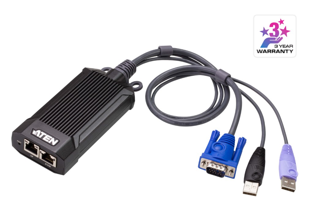Aten USB VGA KVM DigiProcessor for KG0016 and KG0032 – Aten KVA-KG1900T-AX KVM Cables & Adapters Product Image