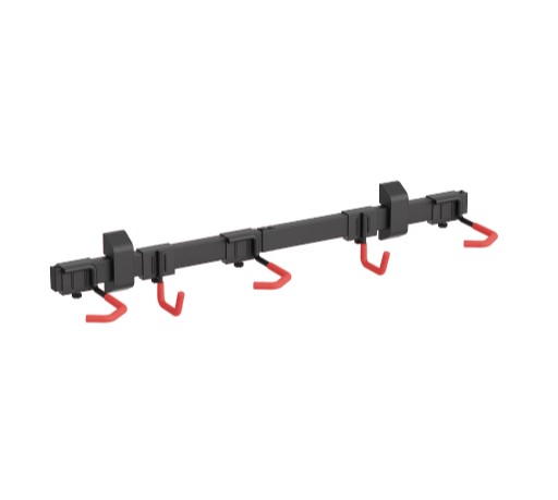 Brateck LBM09-03 CATCH-ALL WALL MOUNTED BIKE RACK FOR 3 BIKES (Black) (LS) – Brateck MABT-LBM09-03 Gaming Product Image