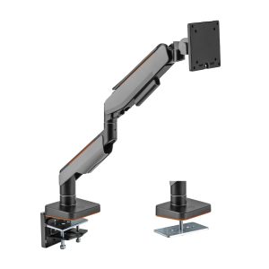 Brateck Single Heavy-Duty Gaming Monitor Arm Fit Most 17'-49' Monitor Up to 20KG