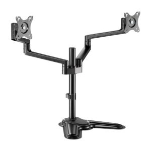 Brateck Premium Aluminum Articulating Monitor Stand Fit Most 17'-32' Monitor Weight Capacity Up to 8KG VESA 75x75