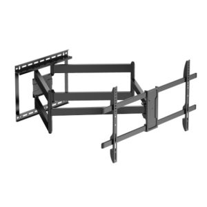Brateck LPA84-486XL Extra Long Arm Full-Motion TV Wall Mount for most 43'-90' TVs Weight Capacity: 60kg