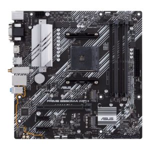 ASUS AMD B550M PRIME B550M-A WIFI II (Ryzen AM4) Micro-ATX Motherboard