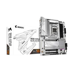 Gigabyte B650 AORUS ELITE AX ICE AMD B650 AM5 ATX Motherboard 4x DDR5~192GB