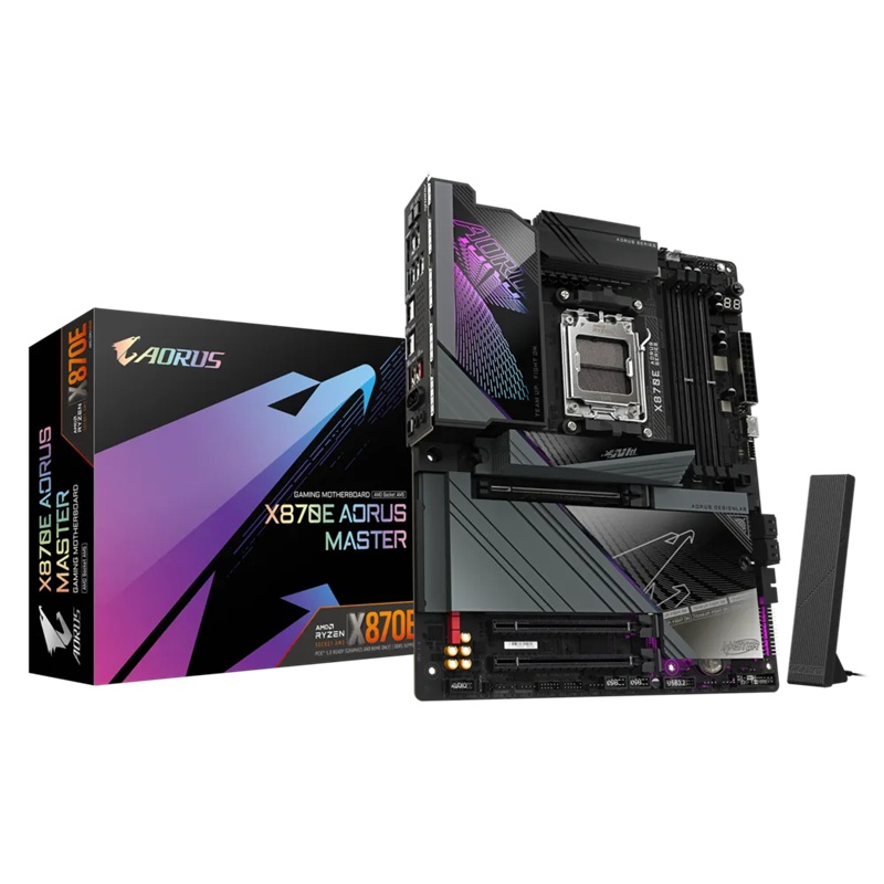 Gigabyte X870E AORUS MASTER AMD AM5 ATX Motherboard 4x DDR5~256GB