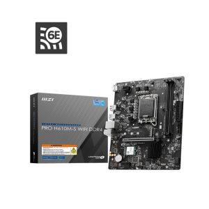 MSI PRO H610M-S WIFI DDR4 Intel LGA 1700 mATX Motherboard 2x DDR4~64GB