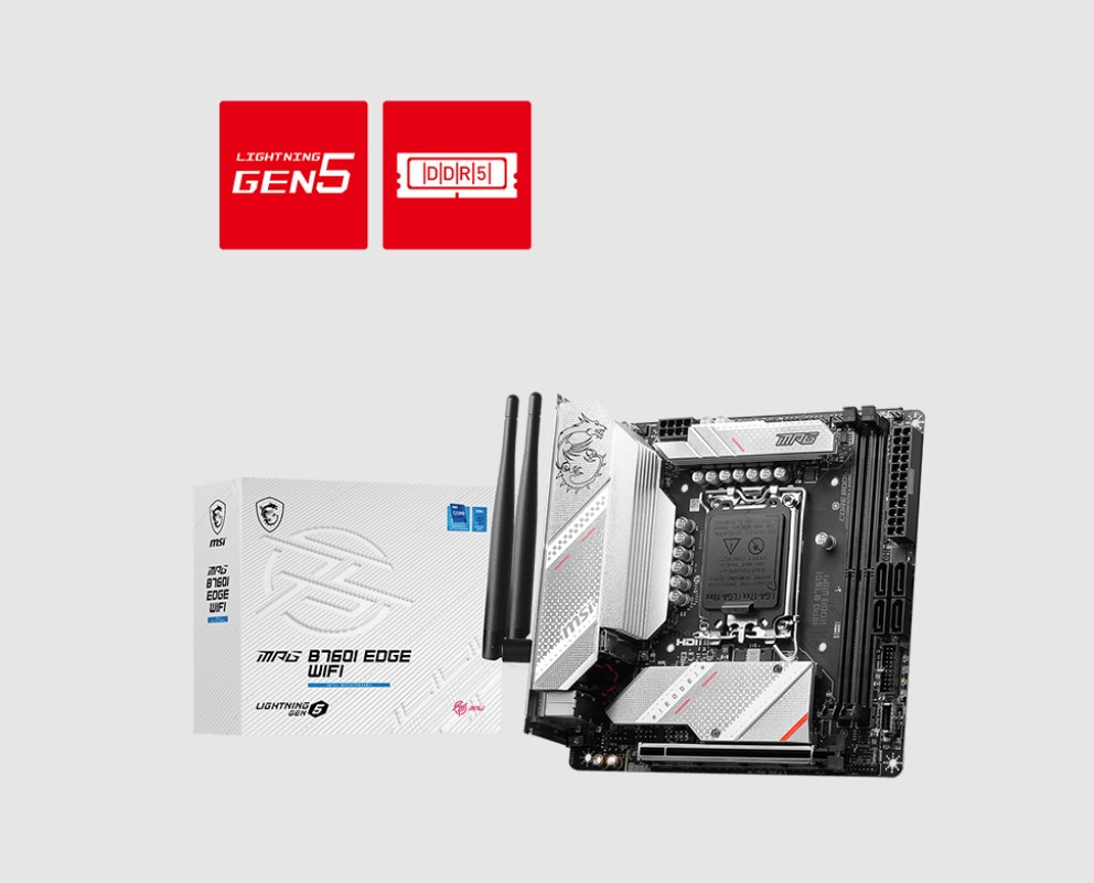 MSI MPG B760I EDGE WIFI Motherboard