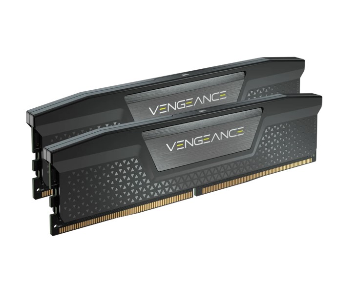 Corsair Vengeance 64GB (2x32GB) DDR5 UDIMM 6000MHz C40 1.35V Desktop Gaming Memory Black – Corsair MECMD5-V2X32G60C40 DDR5 UDIMM (Desktop) Product Image